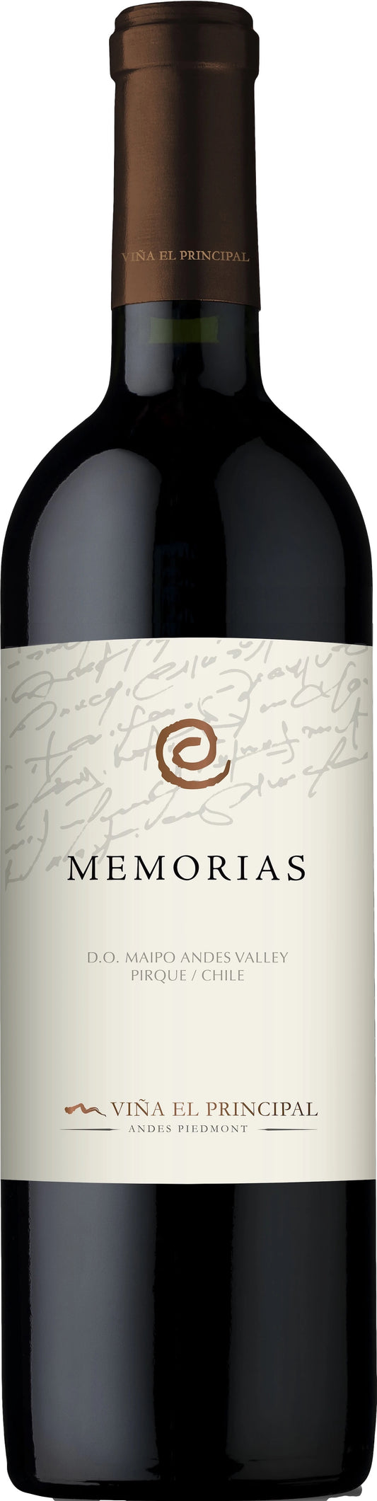 El Principal Cabernet Sauvignon Blend 'Memorias' Maipo Andes Valley 2018