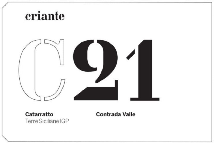 Criante Catarratto IGP Terre Siciliane "C- Contrada Valle" 2021