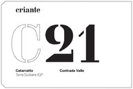 Criante Catarratto IGP Terre Siciliane "C- Contrada Valle" 2021