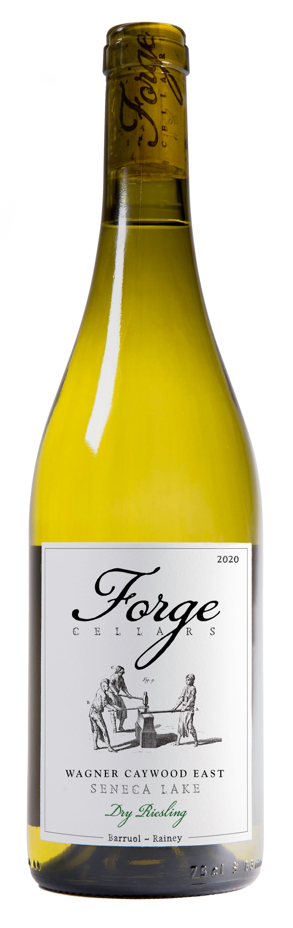 FORGE CELLARS RIESLING WAGNER CAYWOOD EAST