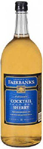 Fairbanks Sherry Pale Dry Cocktail 2016