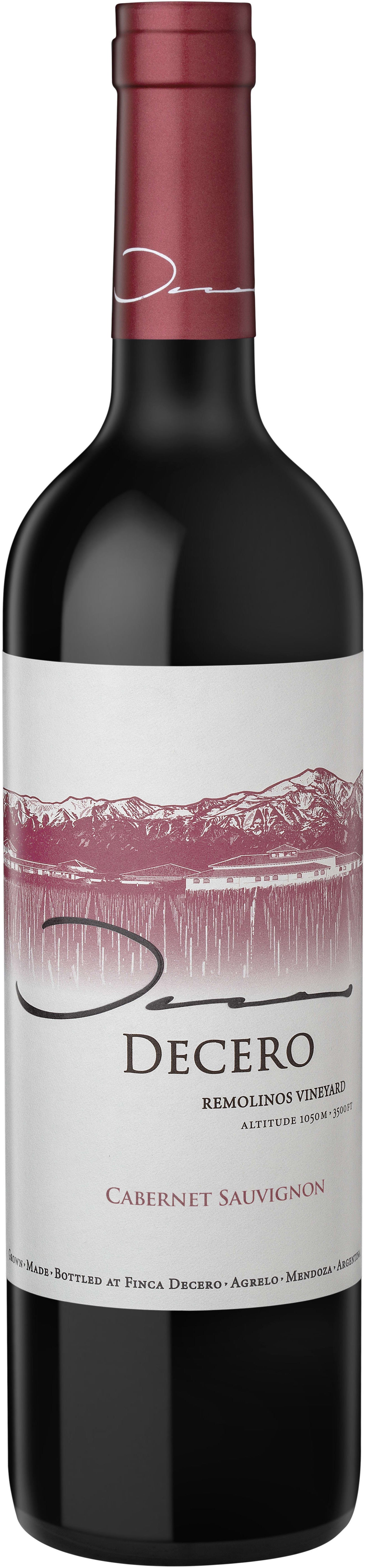 Finca Decero Cabernet Sauvignon Remolinos Vineyard 2018