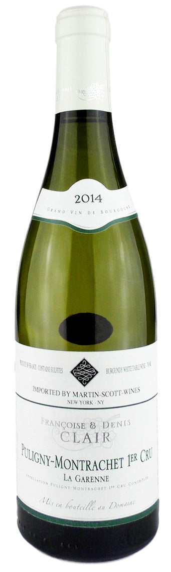Francois & Denis Clair Puligny Montrachet La Garenne 2015
