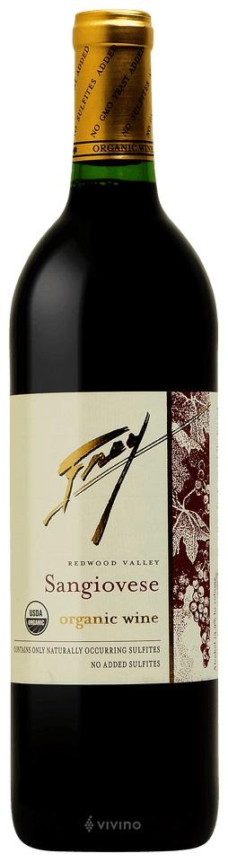 Frey Vineyards Organic Sangiovese 2018