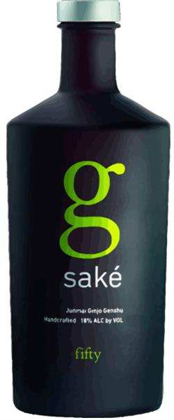 G Sake Junmai Ginjo Genshu Fifty