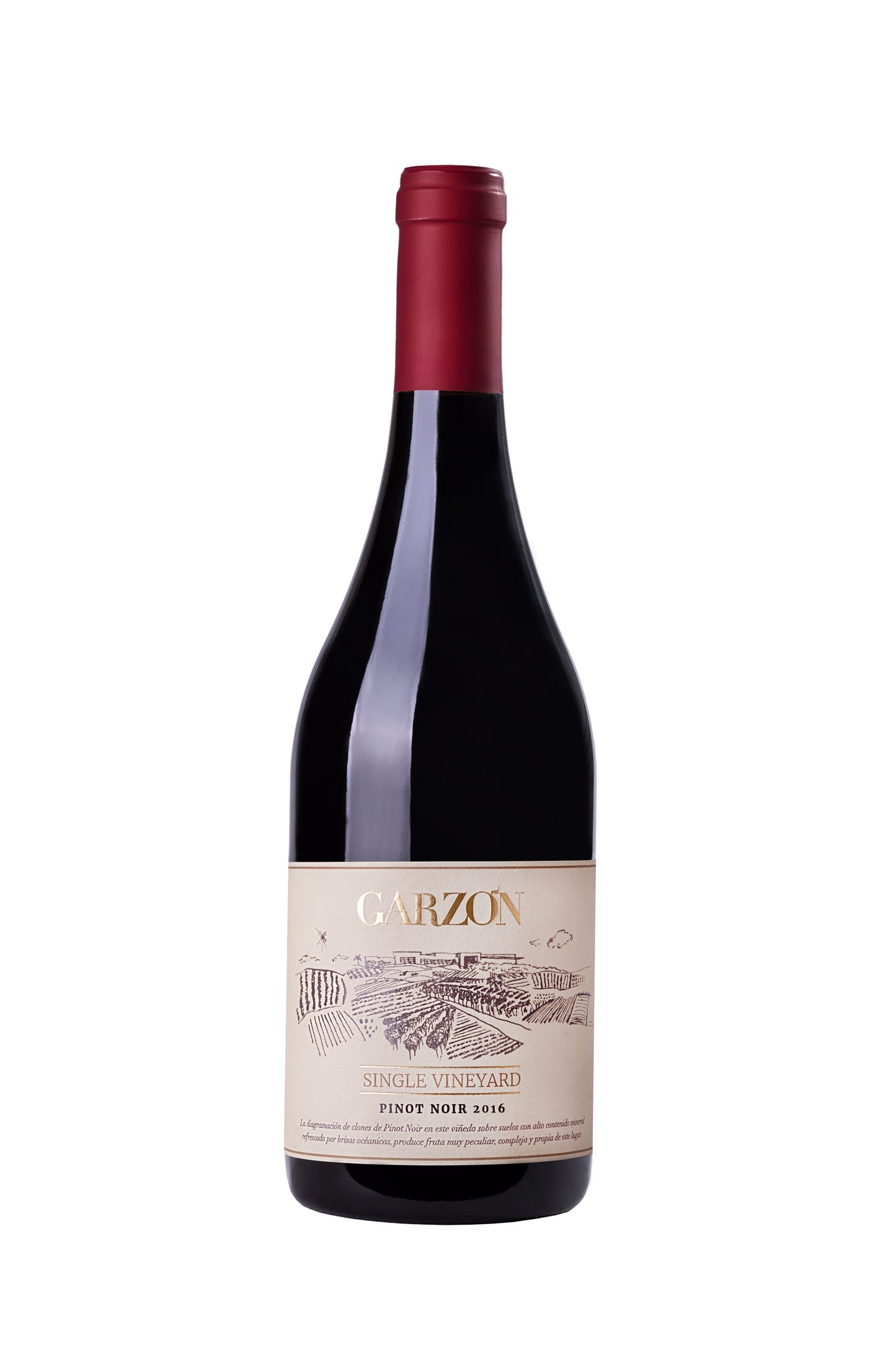 GARZON SINGLE VINEYARD PINOT NOIR 2016