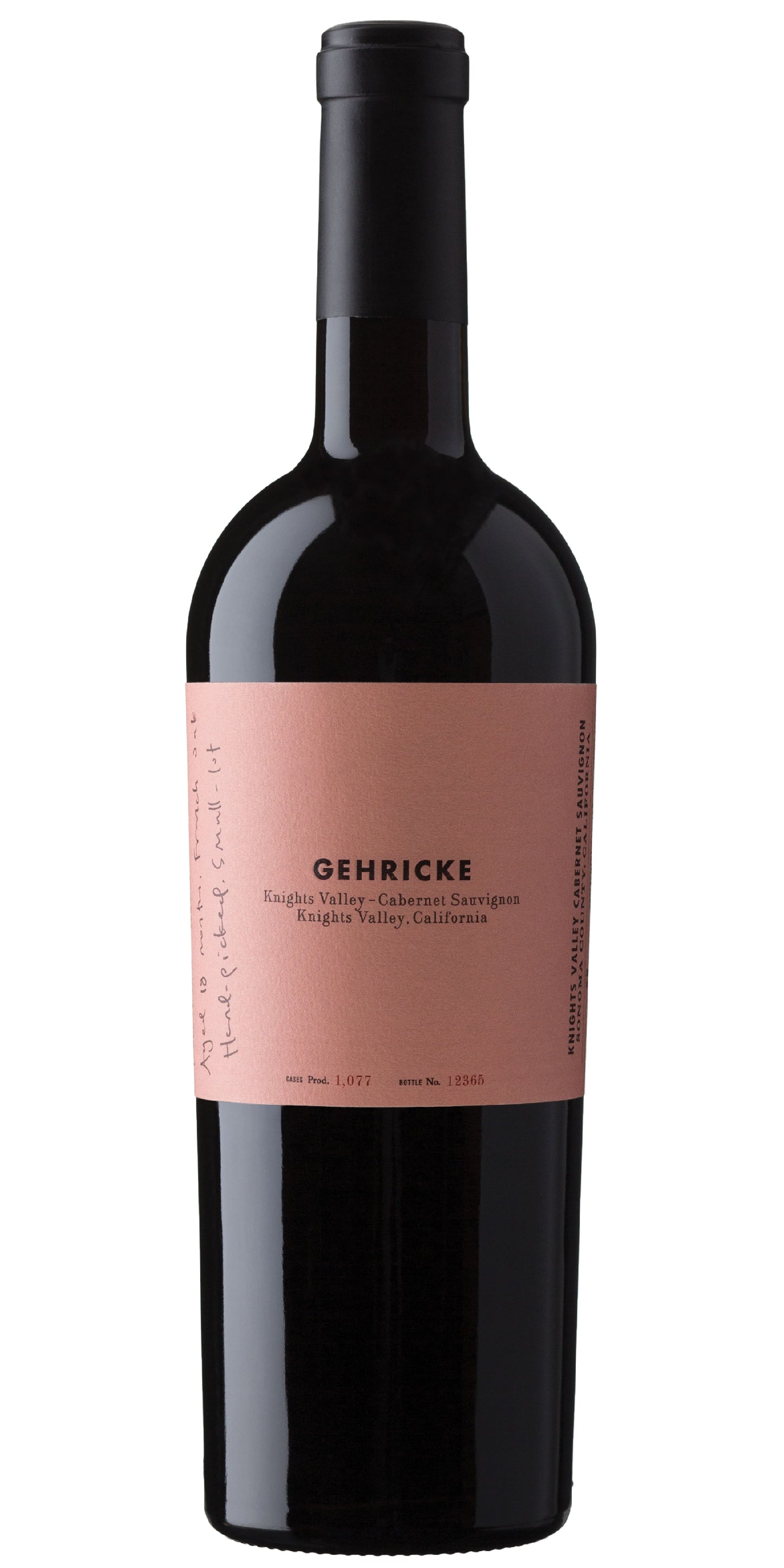GEHRICKE CAB KNIGHTS VALLEY