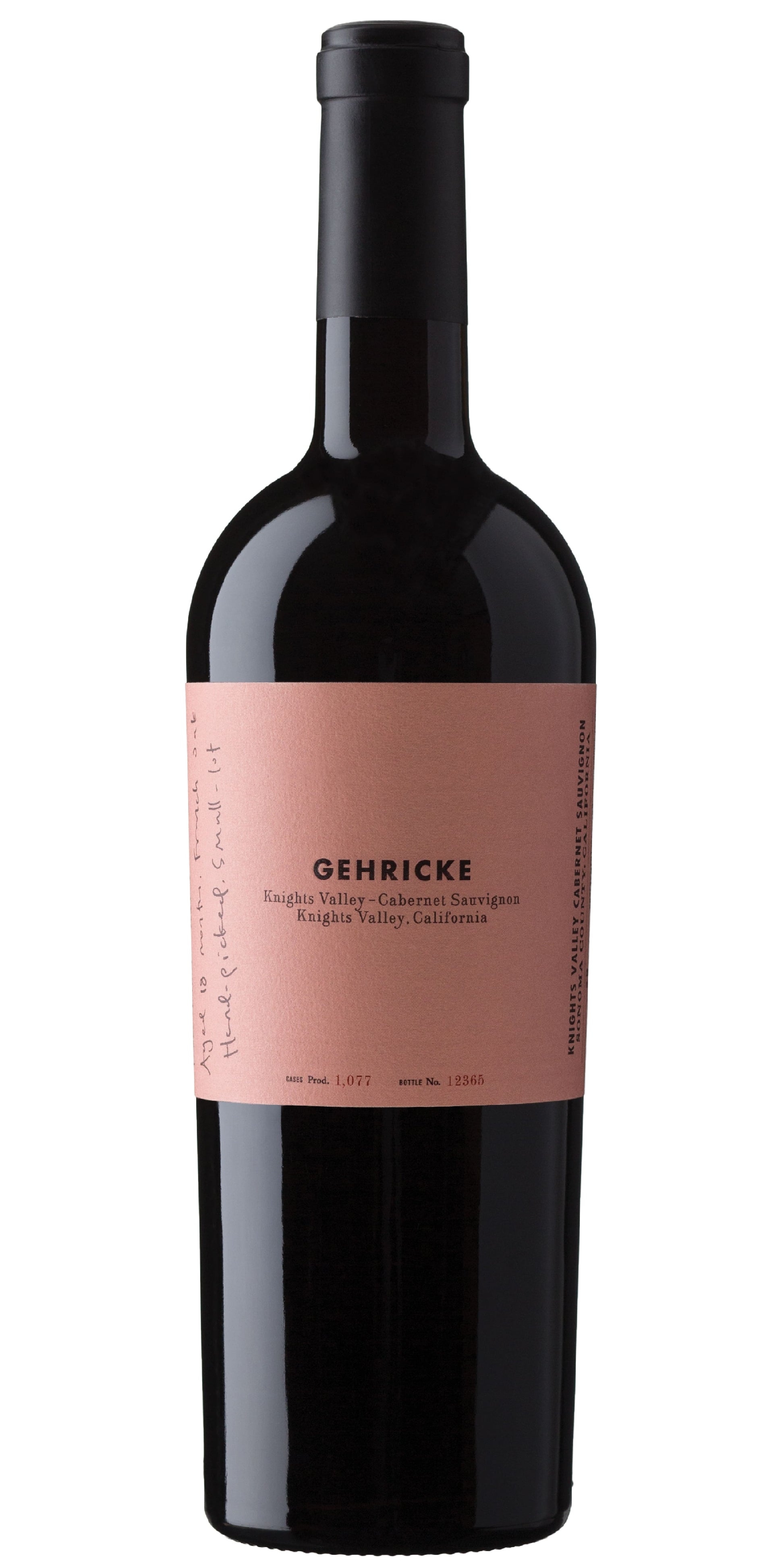 GEHRICKE CAB KNIGHTS VALLEY