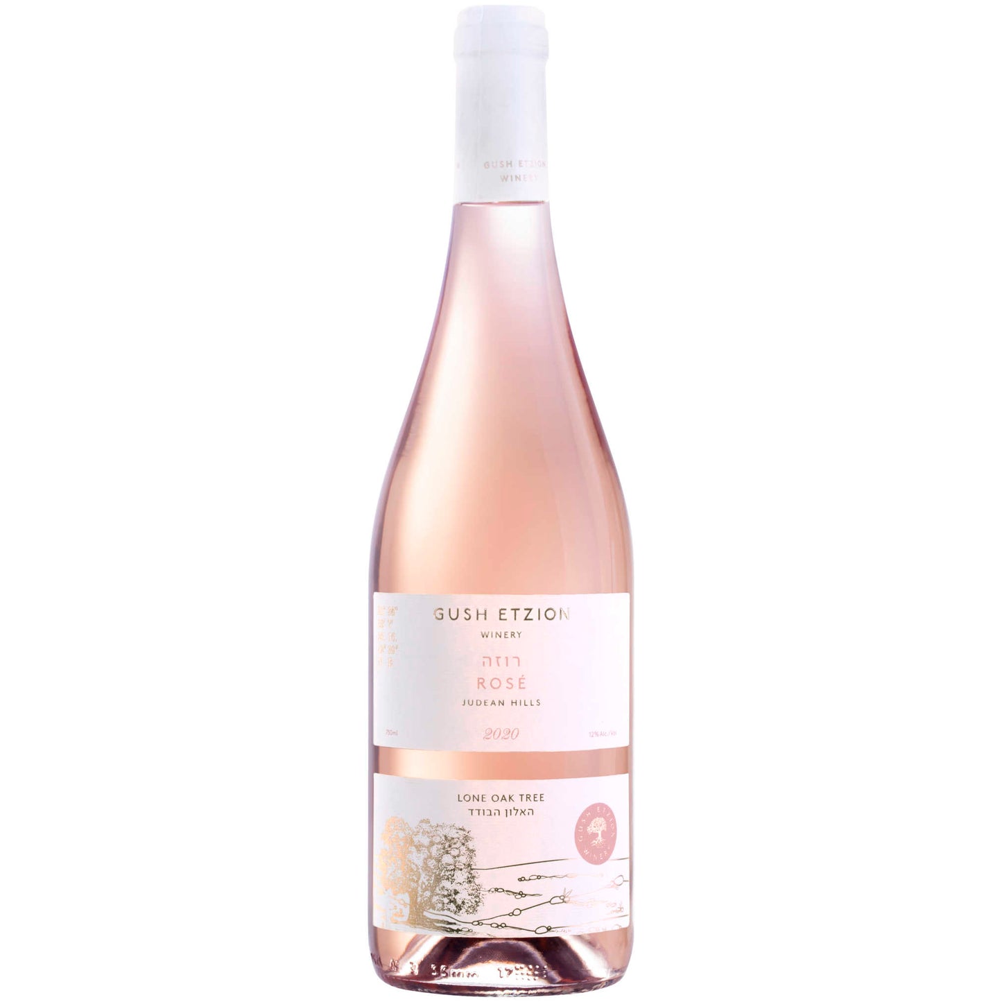 GUSH ETZION GUSH ETZION LONE OAK TREE ROSE 750 ML