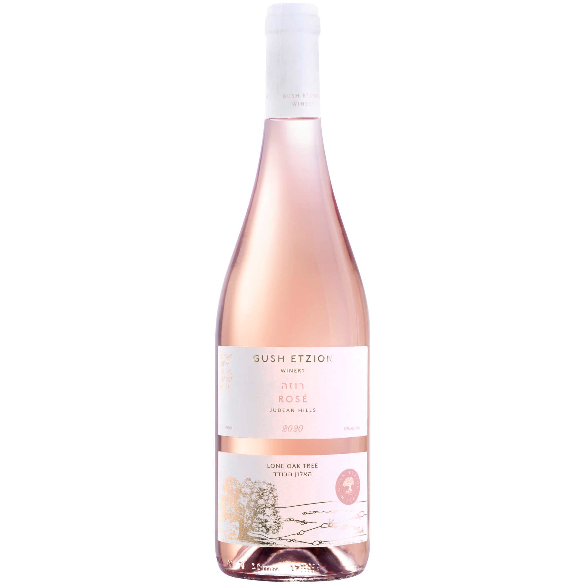 GUSH ETZION GUSH ETZION LONE OAK TREE ROSE 750 ML