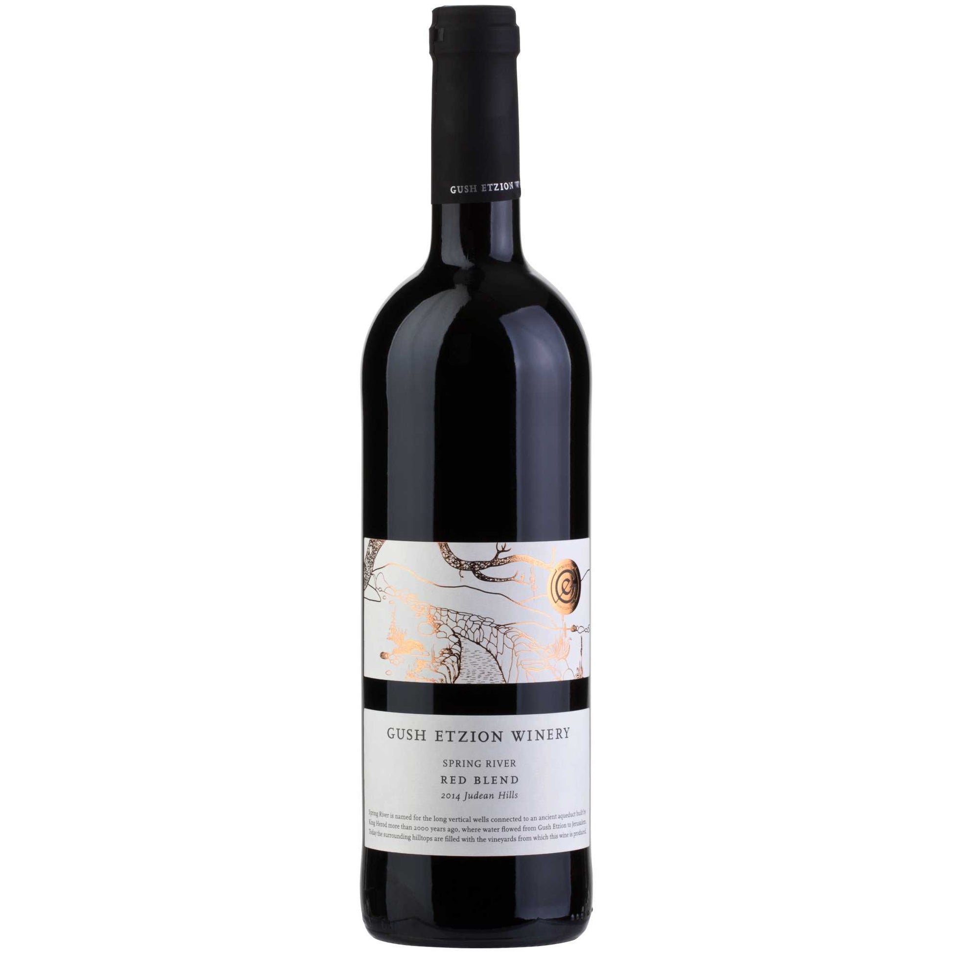 GUSH ETZION GUSH ETZION SPRING RIVER DRY RED 750 ML