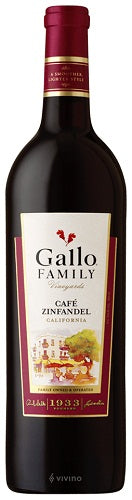 Gallo Family Vineyards Zinfandel Cafe 2016