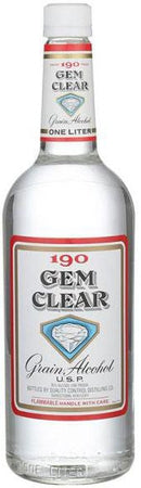 Gem Clear Grain Alcohol