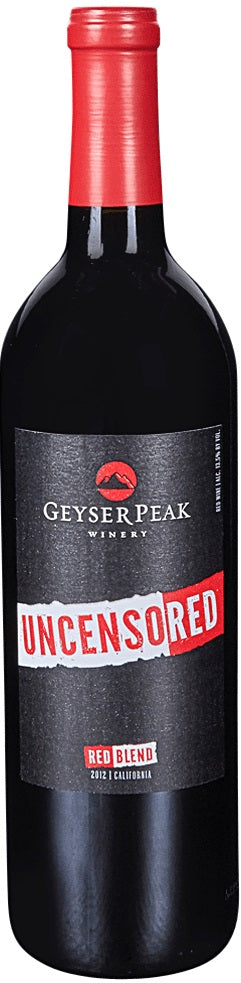 Geyser Peak Uncensored Red 2015