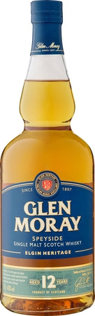 Glen Moray Scotch Single Malt Heritage 12 Year