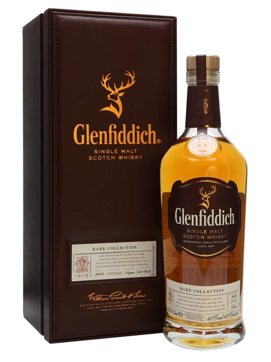 Glenfiddich Scotch Single Malt 1975 Vintage Reserve Cask 4706