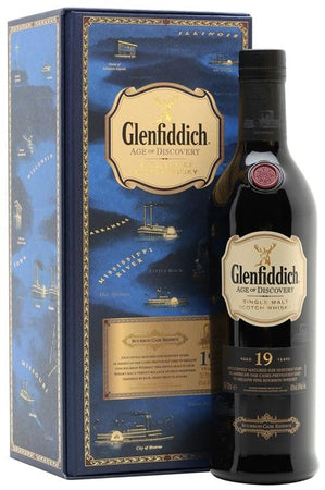 Glenfiddich Scotch Single Malt 19 Year Age of Discovery Bourbon Cask Reserve