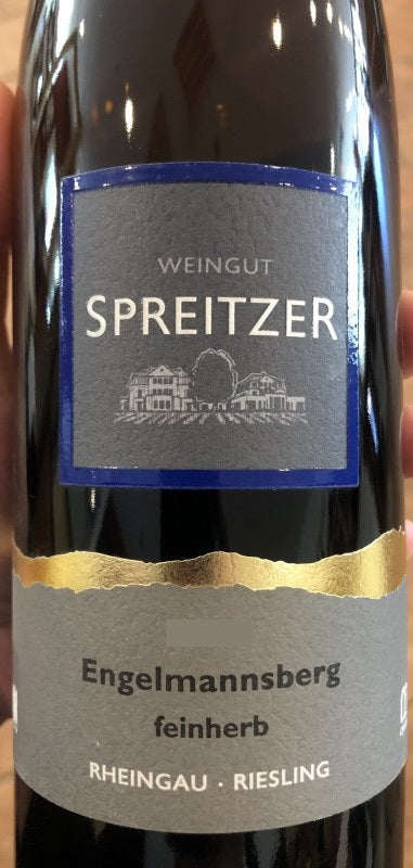 Hattenheimer Engelmannsberg Riesling Feinherb, Spreitzer 2016