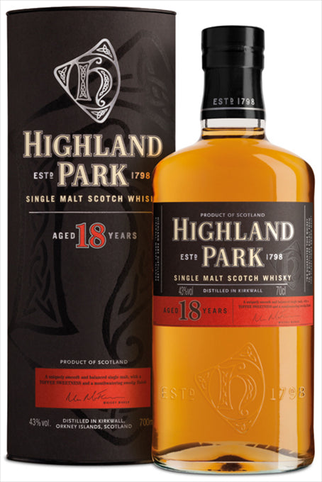 Highland Park Scotch Single Malt 18 Year Viking Pride