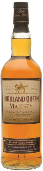 Highland Queen Majesty Scotch Single Malt Sherry Cask Finish
