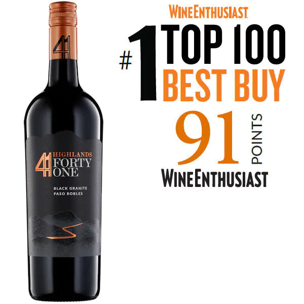 Highlands 41 Black Granite Paso Robles Red Blend 2022
