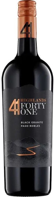 Highlands 41 Black Granite Paso Robles Red Blend 2022