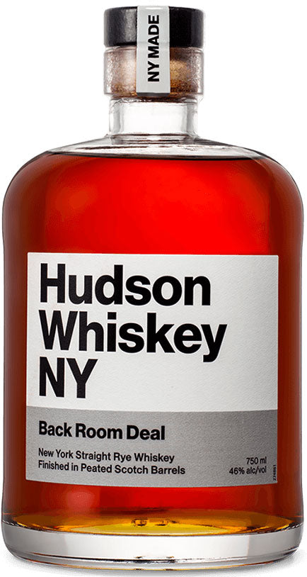 Hudson Whiskey NY Rye Whiskey Back Room Deal