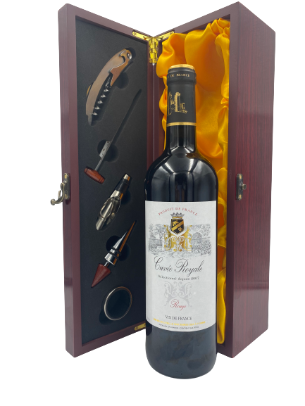 Cuvee Royale Rouge VIN DE FRANCE Wine Set 2018
