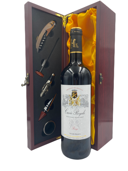 Cuvee Royale Rouge VIN DE FRANCE Wine Set 2018