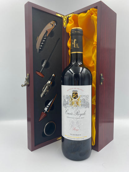 Cuvee Royale Rouge VIN DE FRANCE Wine Set 2018