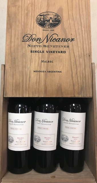 Nieto Senetiner Malbec Don Nicanor Villa Blanca Single Vineyard 2010