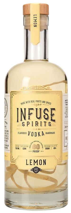 Infuse Spirits Vodka Lemon