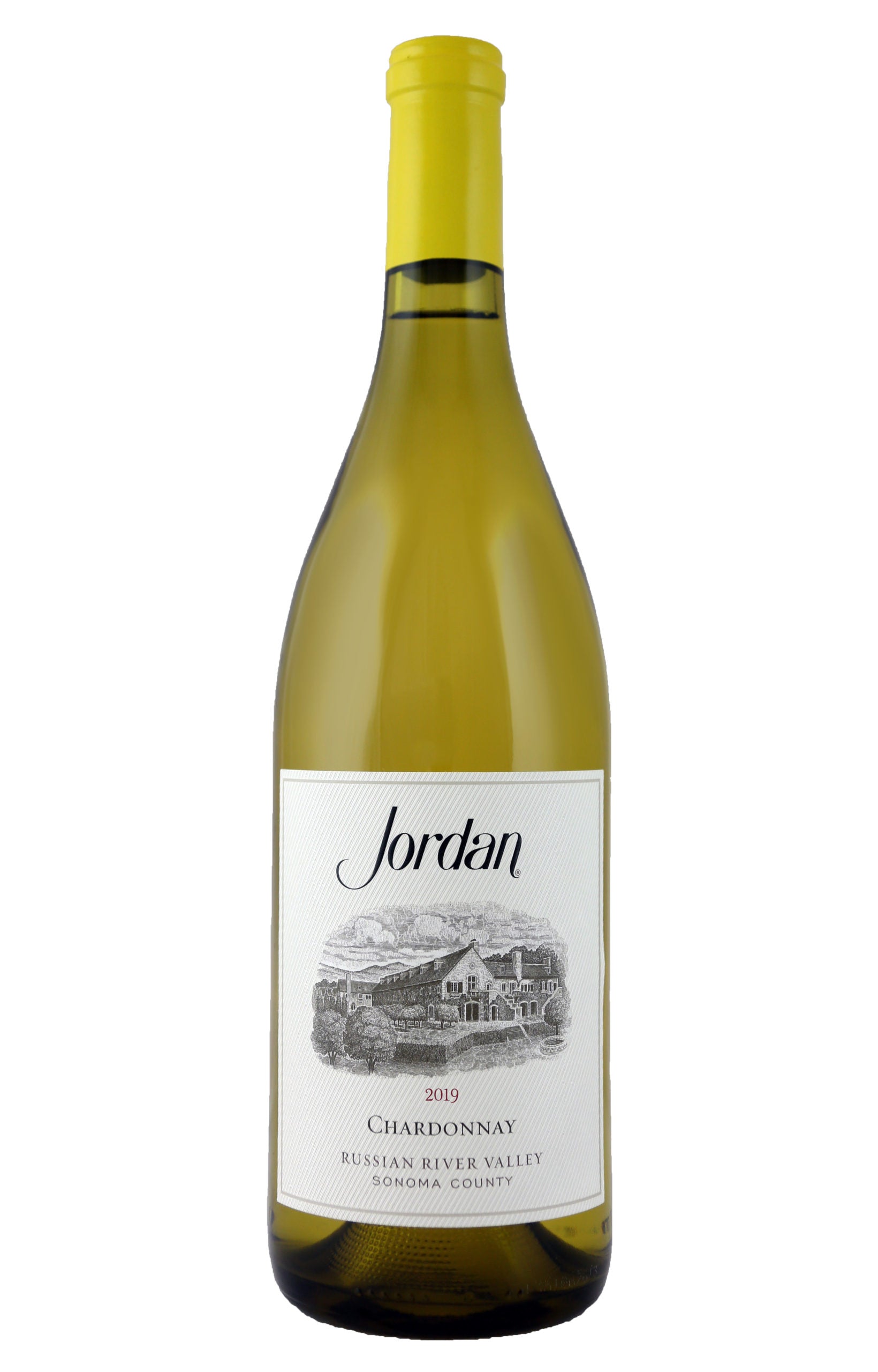 JORDAN (ALEXANDER VALLEY) CHARDONNAY (RUSSIAN RIVER)2019