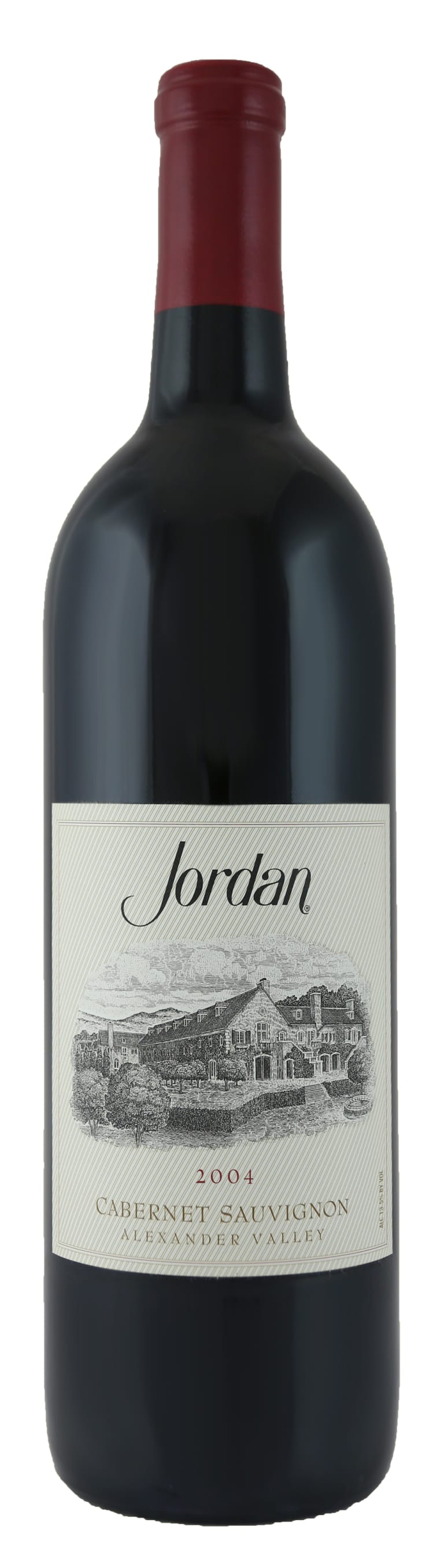 JORDAN (ALEXANDER VALLEY) CABERNET SAUVIGNON LIBRARY 2004