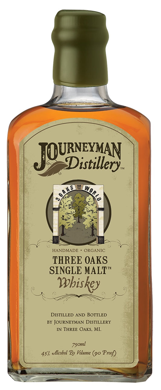 JOURNEYMAN THREE OAKS SINGLE MALT WHSKY