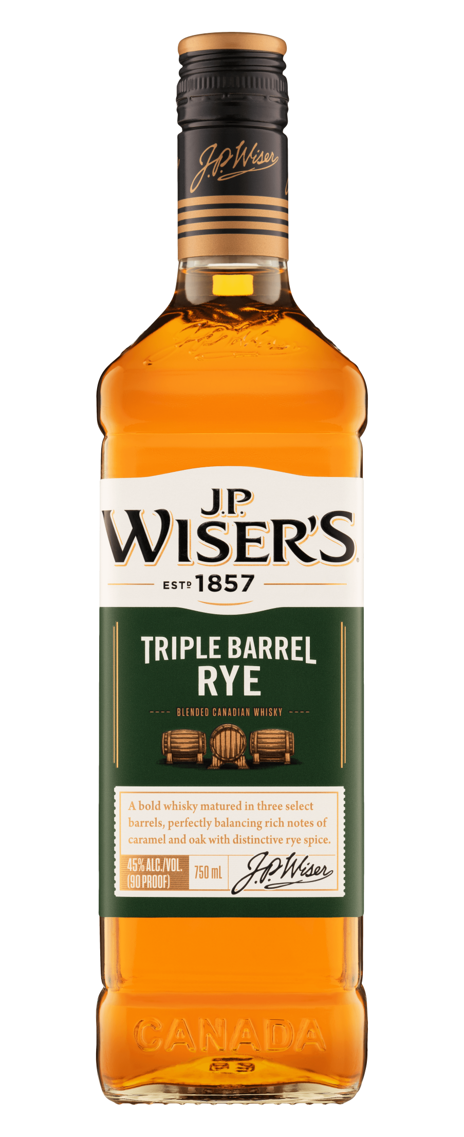 Wiser's Canadian Whisky Triple Barrel