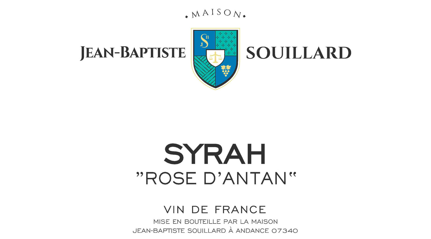 Jean Baptiste Souillard Syrah Rose d'Antan 2018