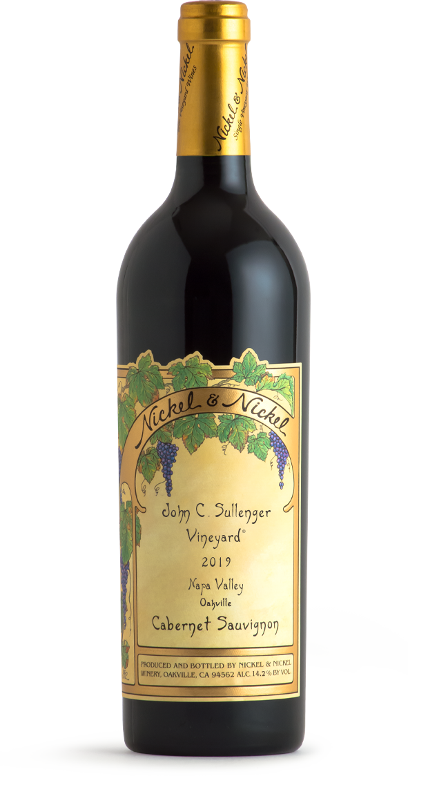 NICKEL & NICKEL CABERNET SAUVIGNON JOHN C. SULLENGER VINEYARD CARDBOARD 2019