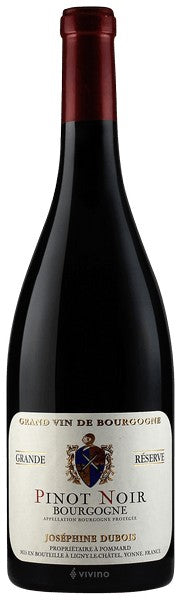 Josephine Dubois Bourgogne Pinot Noir Grande Reserve 2020