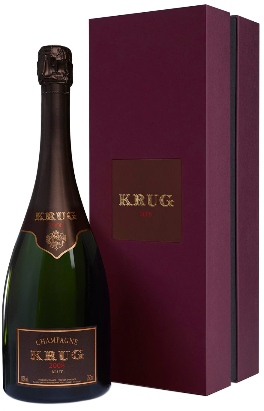 KRUG VINTAGE 2008 CHAMPAGNE GIFT 2008