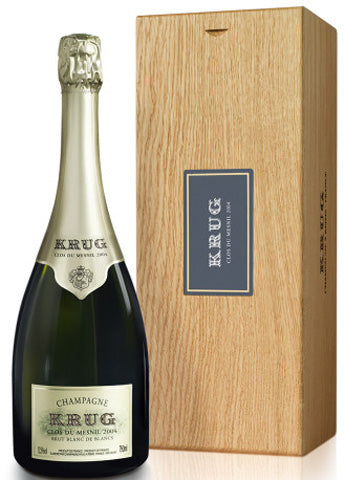 KRUG CLOS MESNIL 2004 WOODEN GIFT BOX