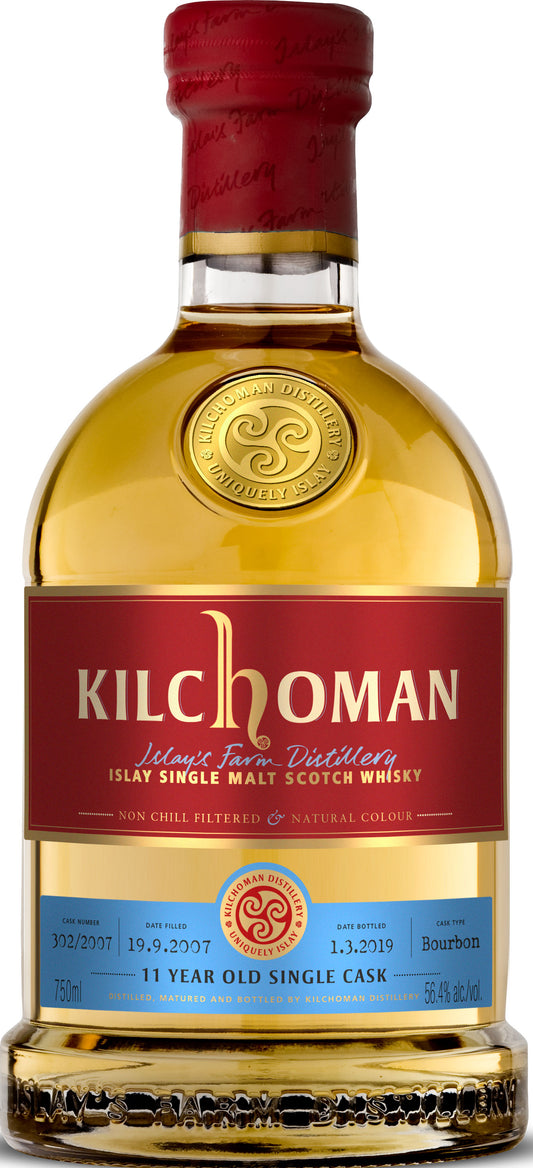 Kilchoman Distillery Islay Single Malt Whisky, '11 Year Evolution Cask