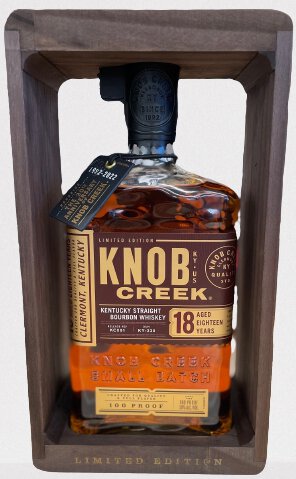 Knob Creek 18 Year Old Bourbon Limited Edition 100 PROOF
