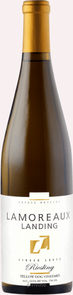 Lamoreaux Landing Yellow Dog Vyd Finger Lakes Riesling 2018