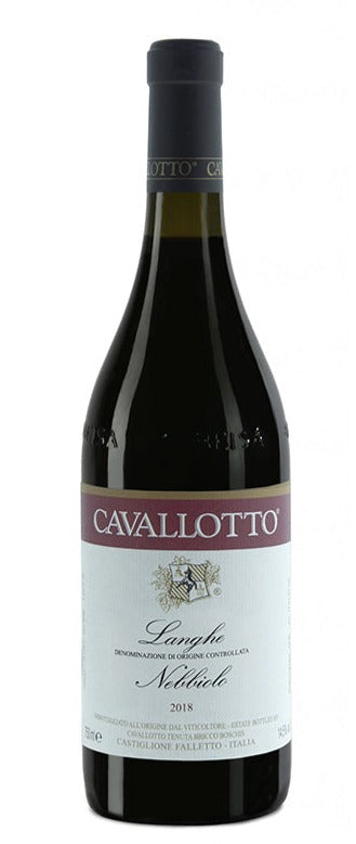 Langhe Nebbiolo 'Bricco Boschis', Cavallotto 2018