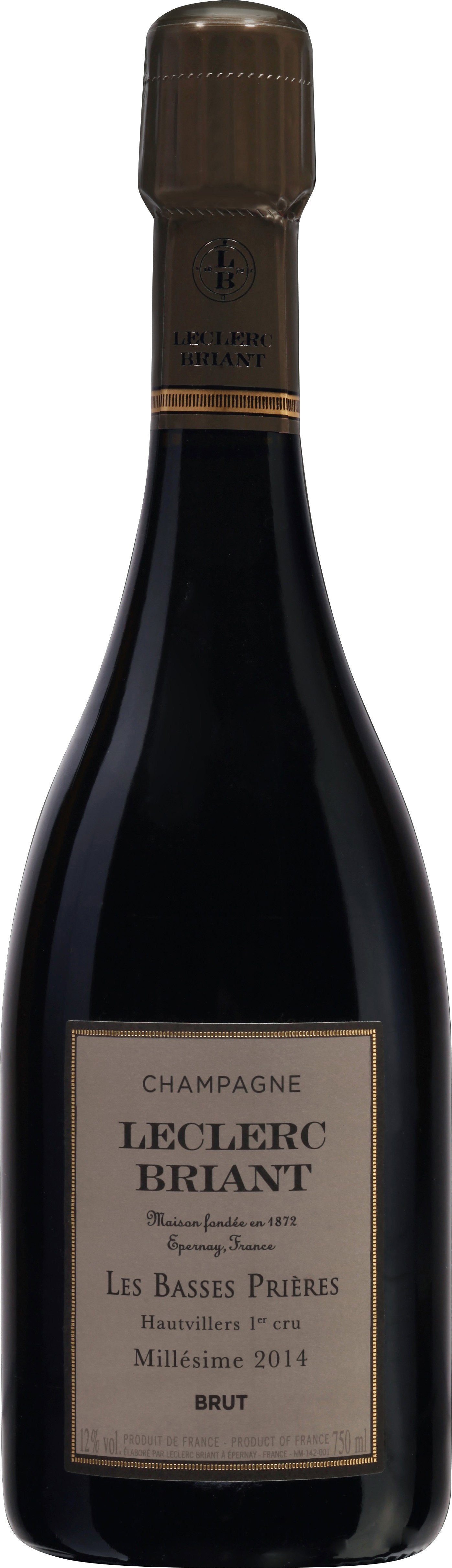 Leclerc Briant Champagne Les Basses Prieres Les Hautvillers 2014
