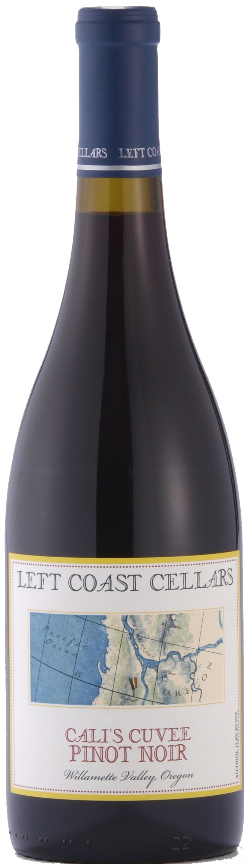 Left Coast Cellars Pinot Noir Wadenswil Clone Truffle Hill 2017