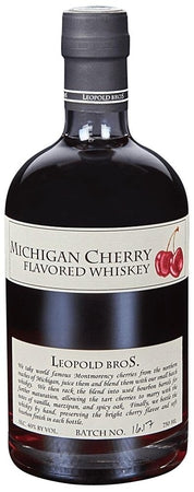 Leopold Bros Whiskey Michigan Cherry