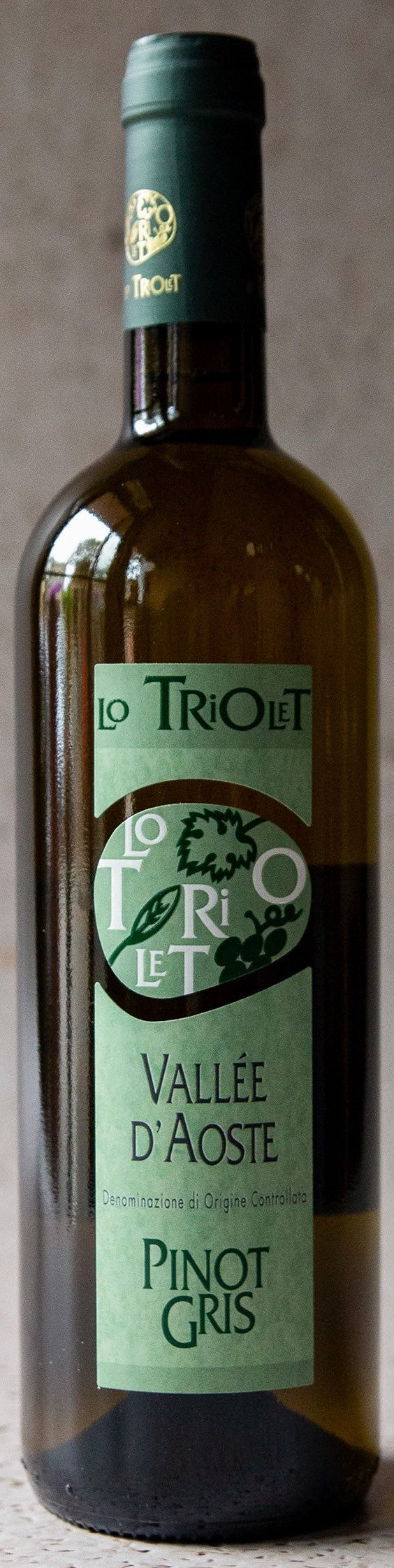 Pinot Gris Vallee d'Aoste, Lo Triolet 2019