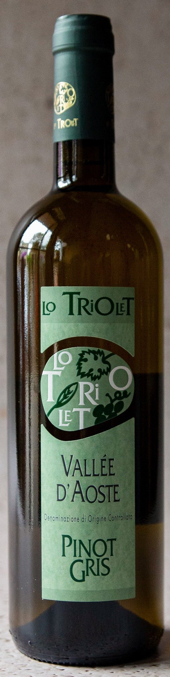 Pinot Gris Vallee d'Aoste, Lo Triolet 2020